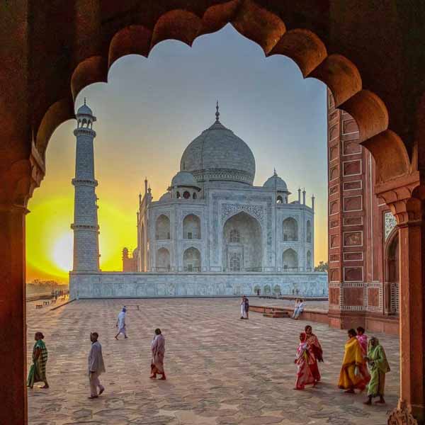 Entry to Taj Mahal